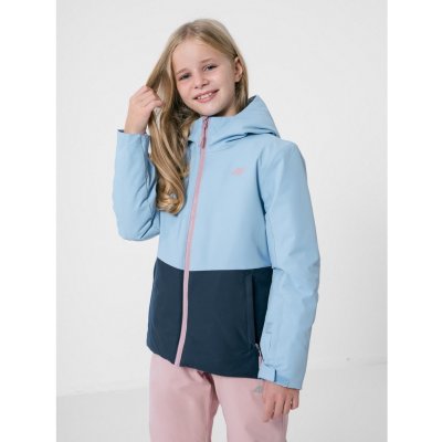 4F Girls Ski Jacket JKUDN001-30S Dark Blue – Zboží Mobilmania