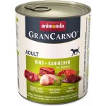 Animonda Gran Carno Adult hovězí a králík s bylinkami 800 g – Sleviste.cz