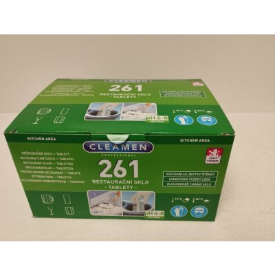 Cleamen 261 restaurační sklo tablety 72 ks – HobbyKompas.cz