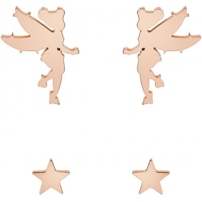 Disney set dětských náušnic Zvonilka ocelový pozlacený S600148PL-B.CS – Sleviste.cz