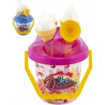 Teddies Sada na písek kbelík formičky zmrzlina Modrá – Sleviste.cz