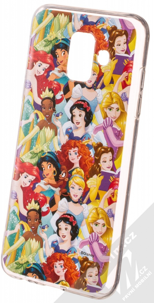 Pouzdro Disney Princess 001 Back Cover Multicolor Samsung A600 Galaxy A6 2018