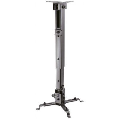 SBOX stropní držák na projektor, výškově nastavitelný, otočný, nosnost až 20 kg, černá (PM-18M) – Zboží Živě