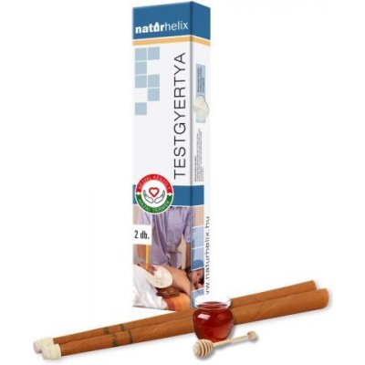Naturhelix Tělová svíčka propolis 2 ks – Zboží Dáma