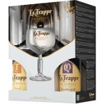 La Trappe 4 x 0,33 l (dárkové balení 1 sklenice) – Hledejceny.cz