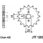 JT Sprockets JTF 1263-14 – Zboží Mobilmania