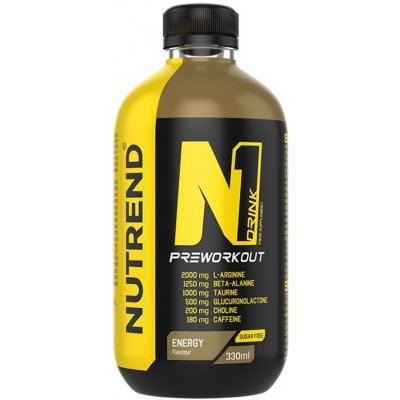 Nutrend N1 Drink Jahoda Máta 330 ml – Hledejceny.cz