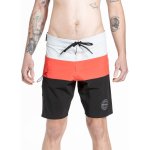 Meatfly pánské plavky Mitch Boardshorts 21"oranžová/černé – Zboží Dáma