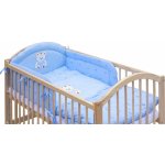 Scarlett 120 x 60 cm s kompletní výbavou Méďa modrá – Zboží Mobilmania