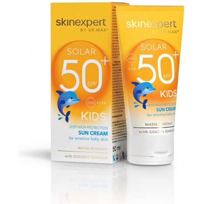 skinexpert By Dr. Max Solar Sun Cream Kid SPF50+ 50 ml – Zboží Mobilmania
