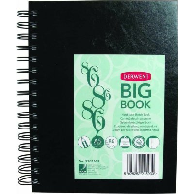 Derwent Big Book A5 86 listů 110g/m2 – Hledejceny.cz