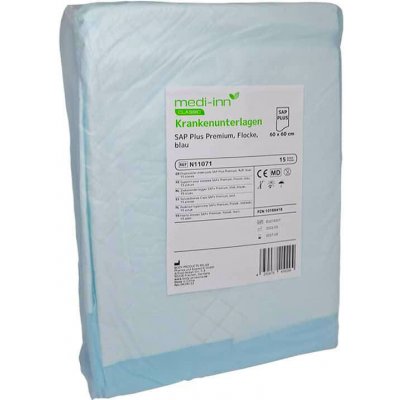 MEDI-INN Inkontinenční podložky SAP Plus 60×60 cm 15 ks – Zbozi.Blesk.cz