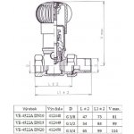 Slovarm VE-4522A 3/4˝ 412450 – Zboží Dáma