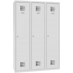 Malow Sum 430 W šířka 1200 mm světle šedá červená RAL 3020 cylindrický zámek – HobbyKompas.cz