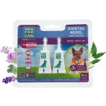Menforsan Přírodní antiparazitické pipety pro psy 2 x 1,5 ml – Hledejceny.cz