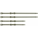 Sea to Summit Stretch-Loc Strap 12 mm 4 ks Upevňovací popruhy – Hledejceny.cz