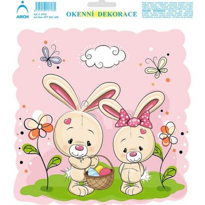 Velikonoční adhezní nálepky 20x23 – Hledejceny.cz