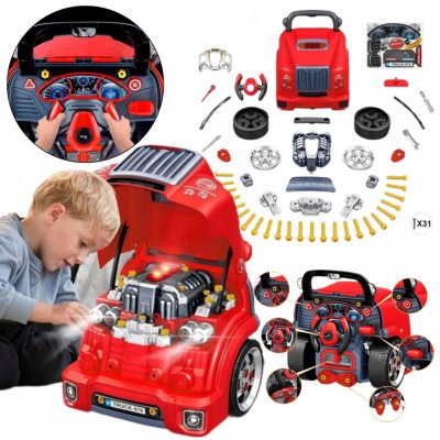 Woopie dětská sada automechanik nákladních vozidel – Sleviste.cz