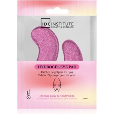 IDC Institute Glitter eye Pink maska na oční okolí 1 ks – Hledejceny.cz