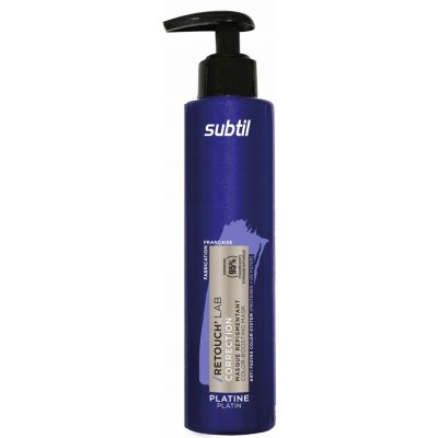 Subtil Retouch Lab Platin 195ml tónovací maska na vlasy pro platinové odstíny – Sleviste.cz