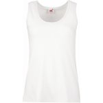Fruit of the Loom Lady Fit Valueweight Vest bez rukávu COT16137600100 white Bílá – Zboží Dáma