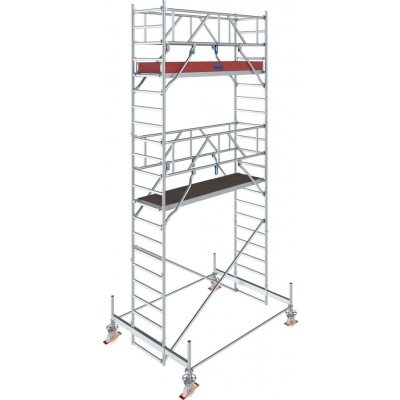 Krause lešení pojízdné STABILO řada 100, délka 2,5 m, pracovní výška 6,50 m 45.KR-774033 – Sleviste.cz