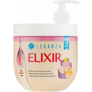Leganza Elixir Krémová maska na vlasy s Česnekový extrakt 1000 ml