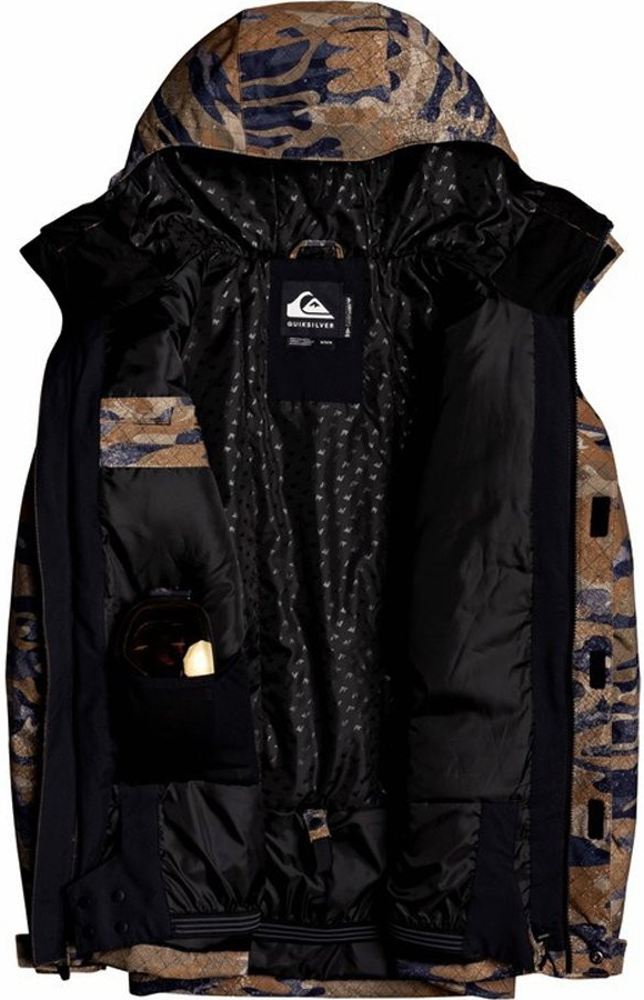 Quiksilver bunda Mission Printed CQW1/Military Olive Gps Point