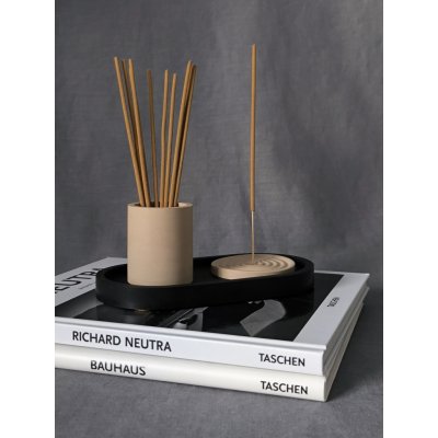 Dess Craft Studio SOLAR S SET set pro vonné tyčinky s podnosem ručně odlévaný – Hledejceny.cz