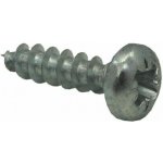 StrongFix Vrut PZ 4x30mm půlkulatá hlava zinek bílý – Hledejceny.cz