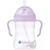 Dětská láhev a učící hrnek B.Box inovativní láhev na vodu se slámkou Boysenberry 240 ml