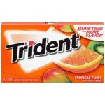 Trident žvýkačky s příchutí tropického ovoce bez cukru 27 g – Zboží Dáma