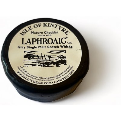 Isle of Kintyre Laphroaig Baby Cheddar s příchutí whisky 200 g – Zboží Dáma