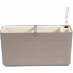 Plastia Samozavlažovací truhlík Berberis taupe/béžová 40 x 19,5 x 19,5 cm – Zbozi.Blesk.cz