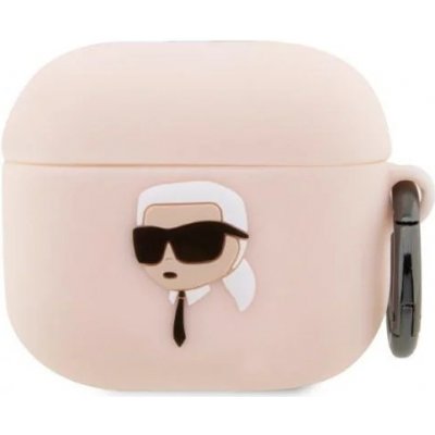 Karl Lagerfeld AirPods 3 cover Silicone Karl Head 3D KLA3RUNIKP – Zboží Mobilmania