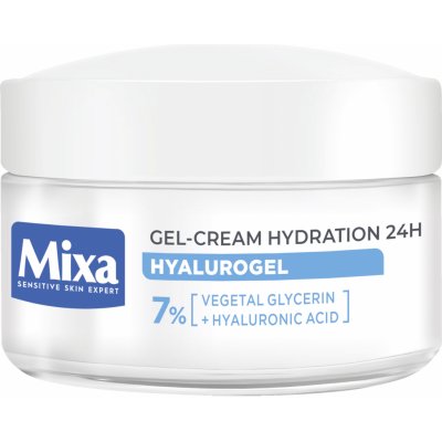 Mixa Hyalurogel Light hydratační krém pro citlivou pleť 50 ml – Zbozi.Blesk.cz