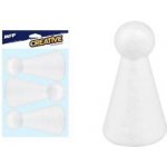 MFP Anděl polystyrenový 11 cm bílá 3 ks 8882331 – Hledejceny.cz