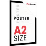 Allboards FRAME_A2BK Plakátový rám A2 OWZ – černý – Sleviste.cz