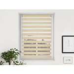 Fexi Roleta Den a noc, Nature slim bambus, A 052 150 x 82 cm levá-bílá – Sleviste.cz