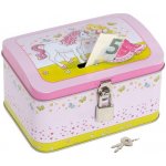 Pokladnička plechová Na zámek Princezna růžová Goki – Zbozi.Blesk.cz