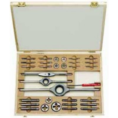 Bučovice Tools 340 122 Souprava závitořezných nástrojů M 1-D DIN, HSS (M3 - M12) – Hledejceny.cz