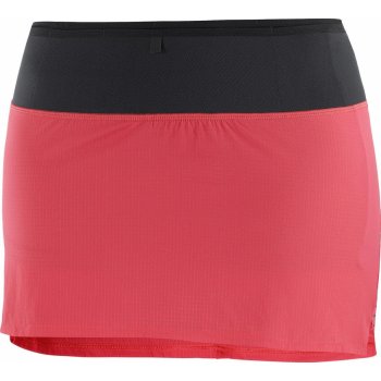 Salomon sukně AGILE SKORT W červená/černá