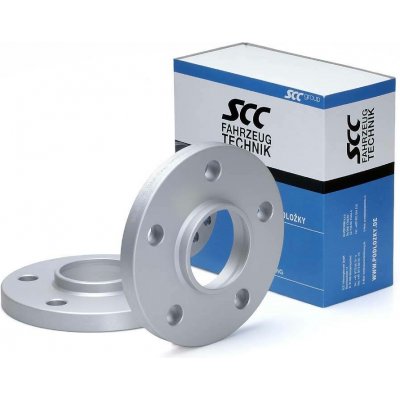Rozšiřovací podložky SCC 15mm 5/112 - 66,5 mm, 12435E elox šedé – Sleviste.cz