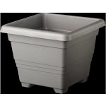 Plastia Květináč Begonia 50x50 cm antracit – Sleviste.cz