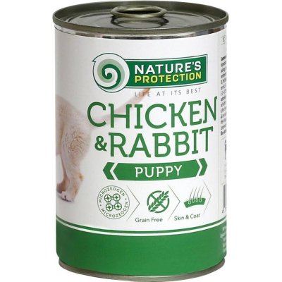 Nature's Protection Puppy Chicken Rabbit 400 g – Hledejceny.cz