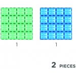 Connetix Rainbow Blue & Green Base Plate 2 ks – Zboží Dáma