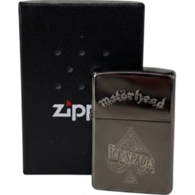 Zippo Ebony Photo Image Motörhead Ace of Spades 60007756 – Hledejceny.cz