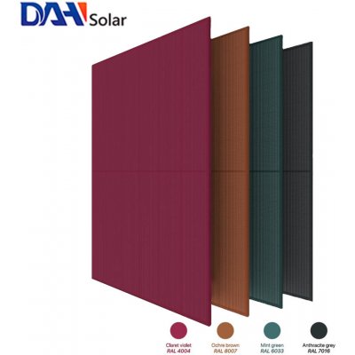 DAH Solar Barevný fotovoltaický solární panel Claret Violet 400Wp – Hledejceny.cz