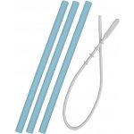 Minikoioi brčko silikon 3 ks s kartáčkem Mineral Blue – Hledejceny.cz