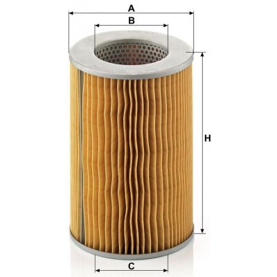 MANN-FILTER Vzduchový filtr MANN C15124/2 (MF C15124/2) – Hledejceny.cz